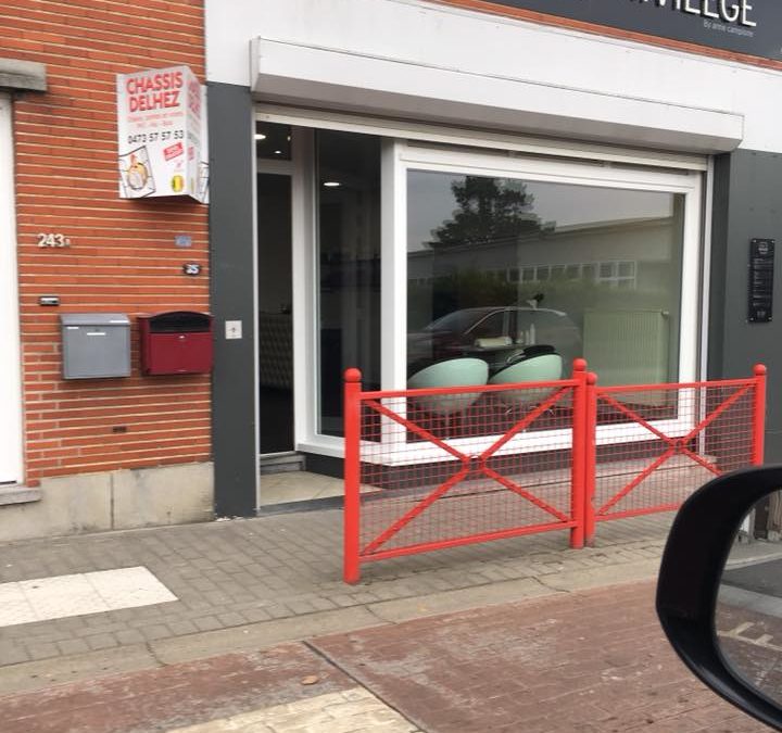 Nouvelle vitrine à Queue-du-Bois (Liège)