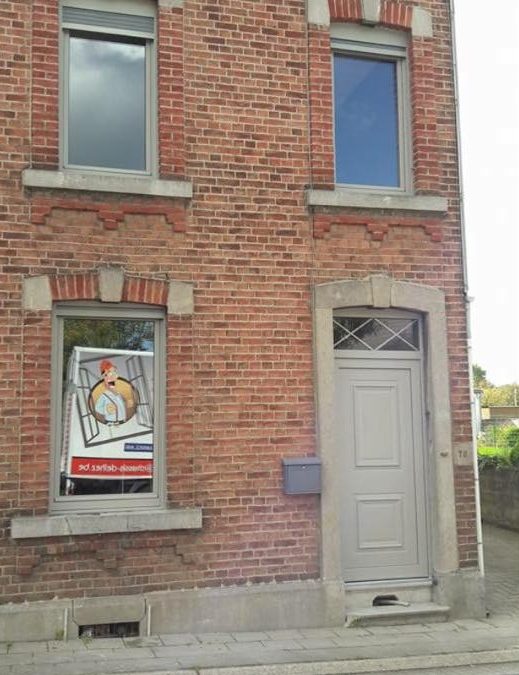 Châssis RAL 7030 à Retinne (Liège)
